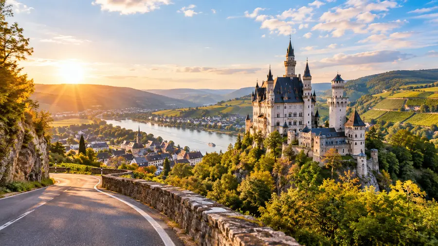 Castles on the Romantic Road in Germany