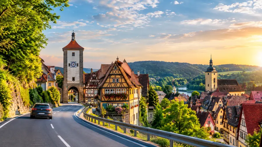Driving the Romantic Road in Germany
