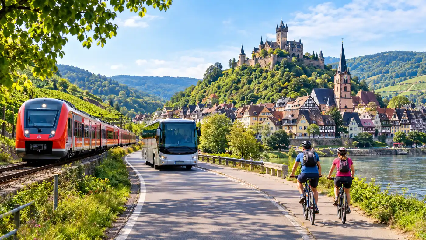 Traveling the Romantic Road by Train, Bus, and Bike